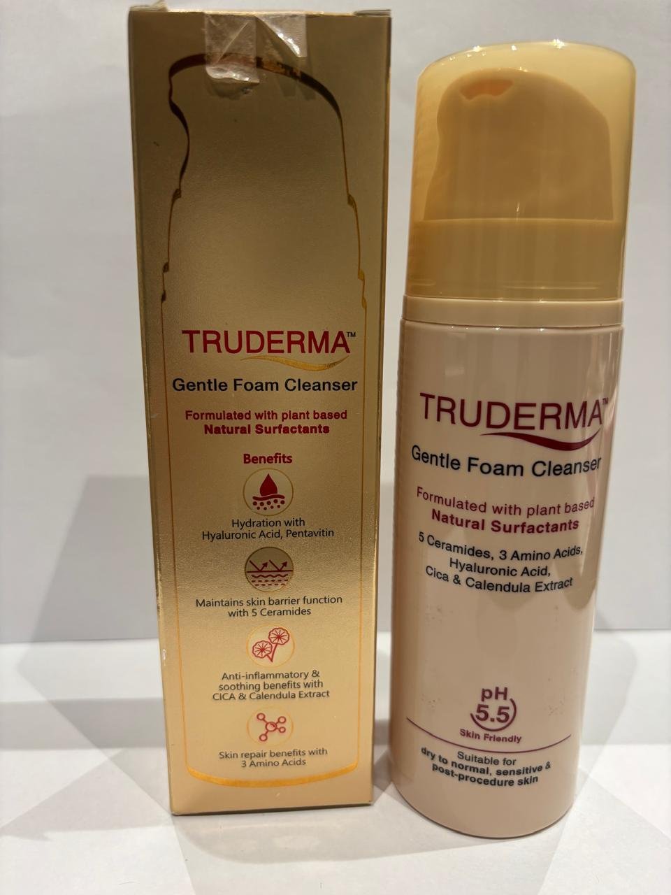 Truderma Gentle Foam Cleanser
